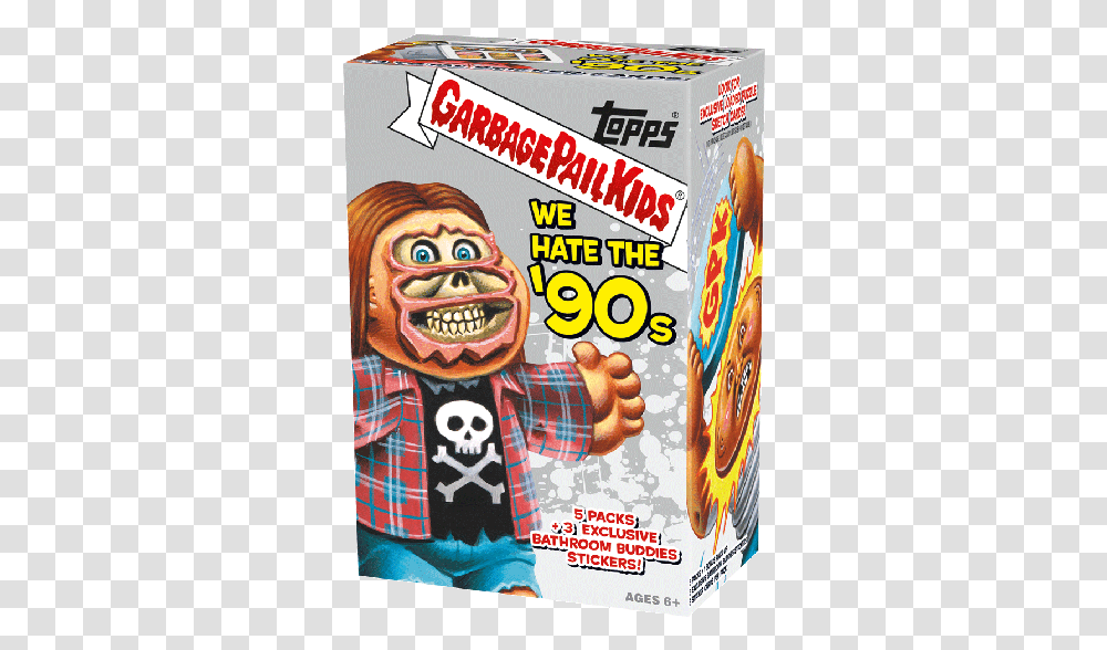 2019 Gpk 1 We Hate The 90s Value BoxSrc Https Garbage Pail We Hate The 90s, Person, Human, Pillar Transparent Png