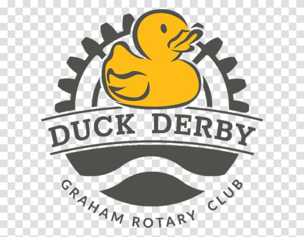 2019 Graham Duck Derby Rotary International Gear, Poster, Label, Logo Transparent Png