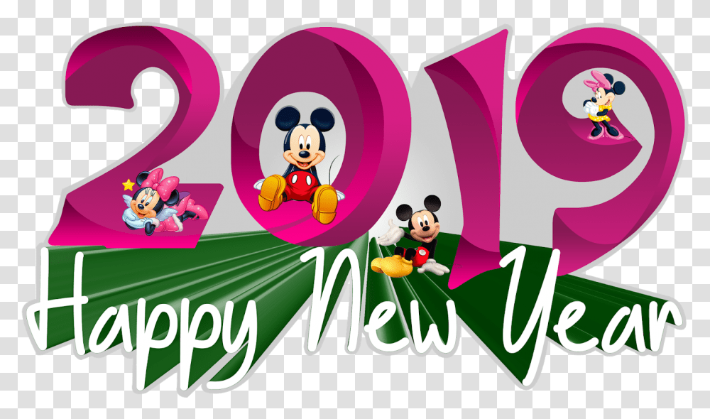 2019 Happy New Year Pictures Naveengfx Happy New Year Flex Images Hd, Graphics, Art, Poster, Advertisement Transparent Png