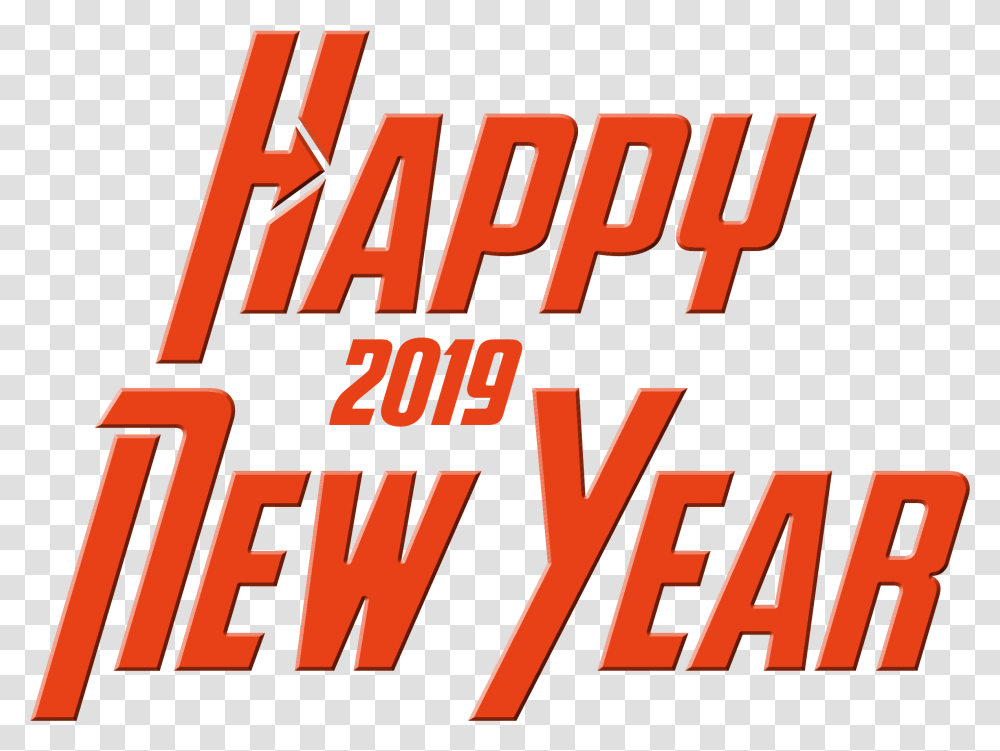 2019 Happy New Year Text Happy New Year 2019 Stickers, Word, Alphabet, Face Transparent Png