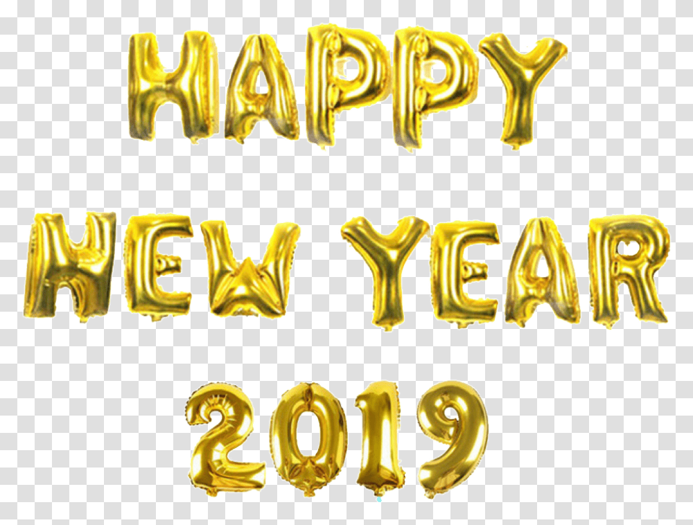2019 Happynewyear Newyearseve Remixit Balloons Happy New Year 2020 Balloons, Number, Alphabet Transparent Png