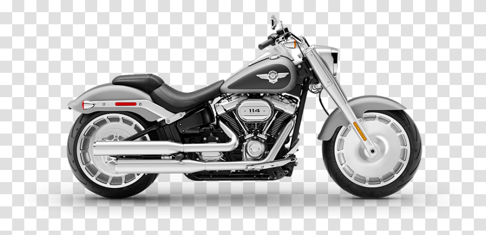 2019 Harley Davidson Fatboy, Motorcycle, Vehicle, Transportation, Wheel Transparent Png