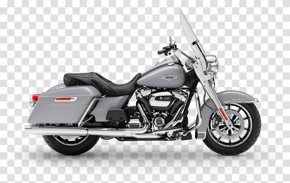 2019 Harley Davidson Road King, Motorcycle, Vehicle, Transportation, Machine Transparent Png