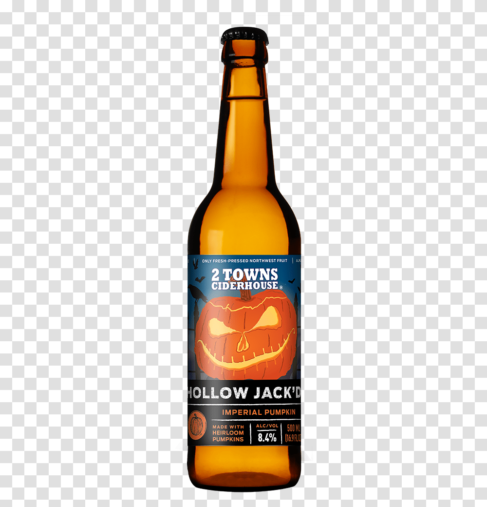 2019 Hollow Jack D Branch And Barrel 2 Towns, Beverage, Beer, Alcohol, Bottle Transparent Png