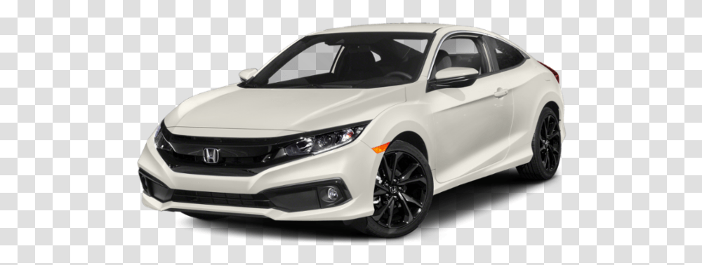 2019 Honda Civic Coupe Sport Honda Civic Coupe 2019, Car, Vehicle, Transportation, Sedan Transparent Png
