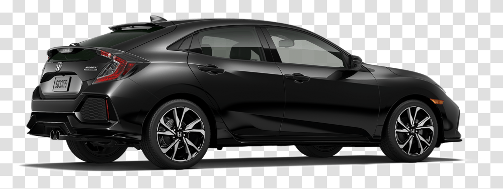 2019 Honda Civic Hatchback Sport Touring White, Sedan, Car, Vehicle, Transportation Transparent Png
