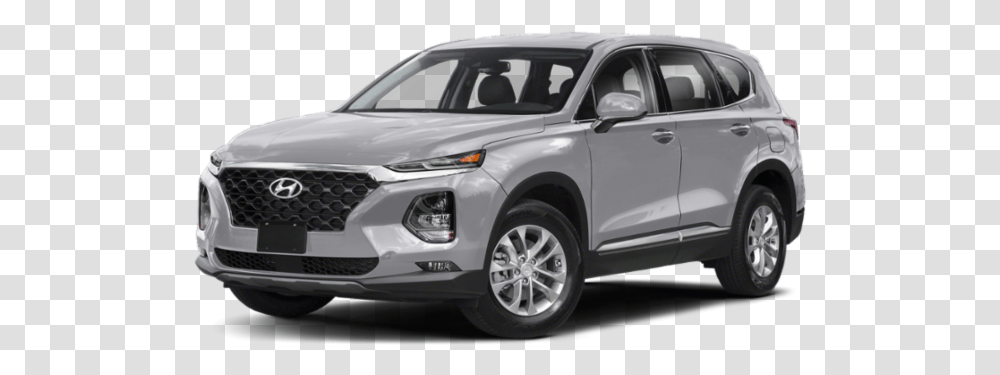 2019 Hyundai Santa Fe In Gray, Car, Vehicle, Transportation, Suv Transparent Png