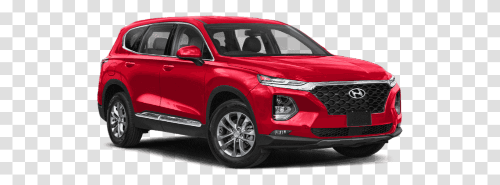 2019 Hyundai Santa Fe Se, Car, Vehicle, Transportation, Automobile Transparent Png
