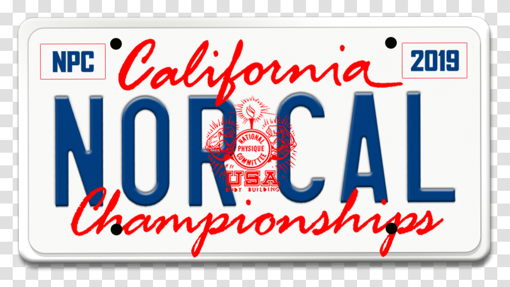2019 Ifbb Pro Leaguenpc Northern California Ronald Reagan Presidential Library, Vehicle, Transportation, License Plate Transparent Png