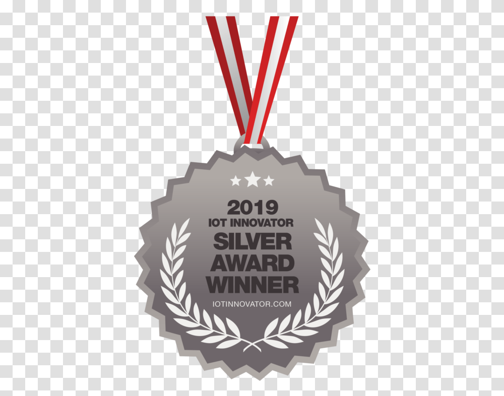 2019 Iot Innovator Awards Silver Winner, Trophy, Gold, Gold Medal, Poster Transparent Png
