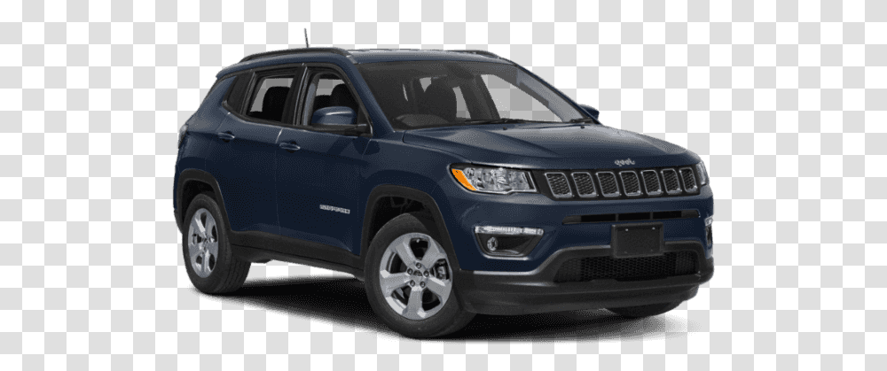 2019 Jeep Compass Latitude Black, Car, Vehicle, Transportation, Automobile Transparent Png