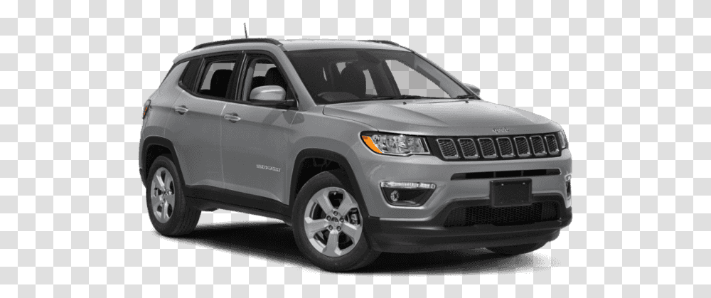 2019 Jeep Compass Latitude Black, Car, Vehicle, Transportation, Automobile Transparent Png
