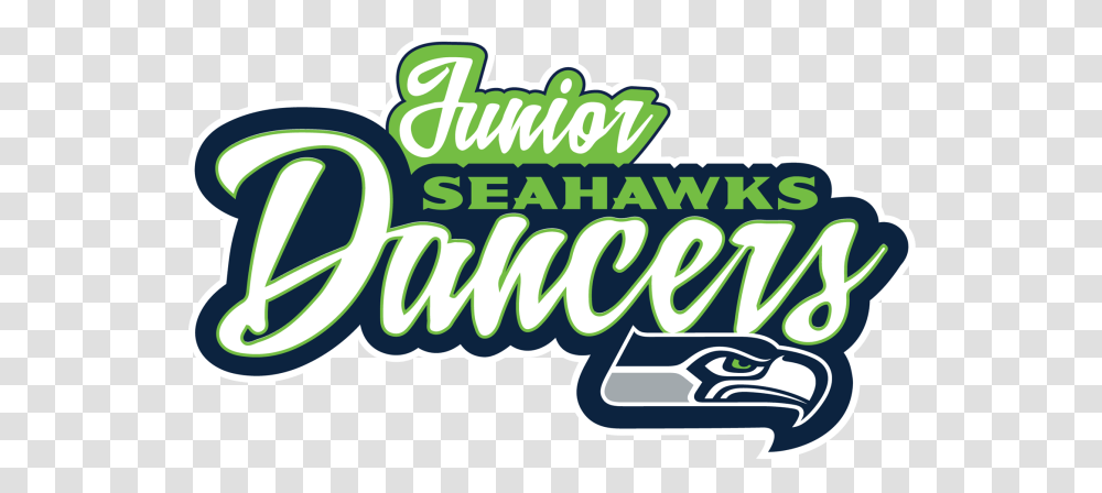2019 Junior Seahawks Dancers Illustration, Text, Beverage, Logo, Symbol Transparent Png