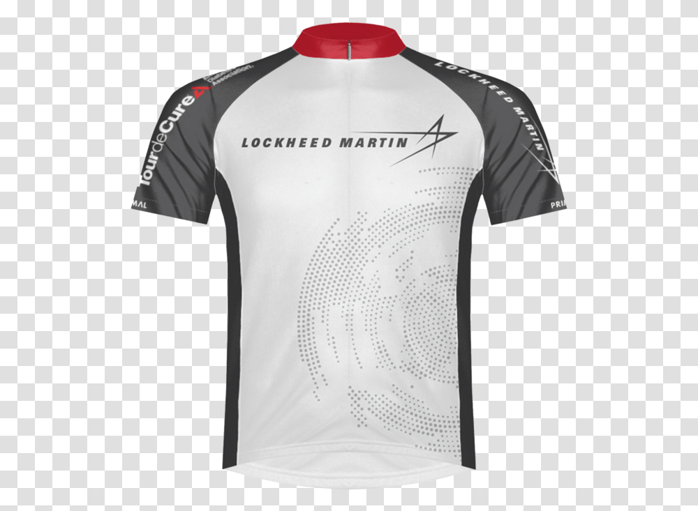 2019 Lockheed Martin Men's Cycling Jersey Active Shirt, Apparel, T-Shirt Transparent Png