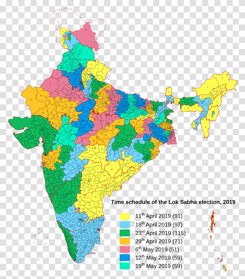 2019 Lok Sabha Election Result, Plot, Map, Diagram, Atlas Transparent Png