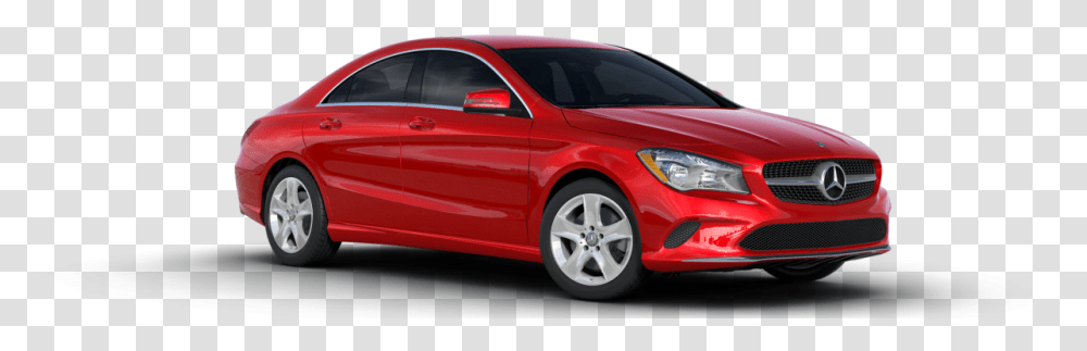2019 Merceds Benz Red Cla Coupe Angled Mercedes Benz Cla Lincoln Mkz, Car, Vehicle, Transportation, Tire Transparent Png