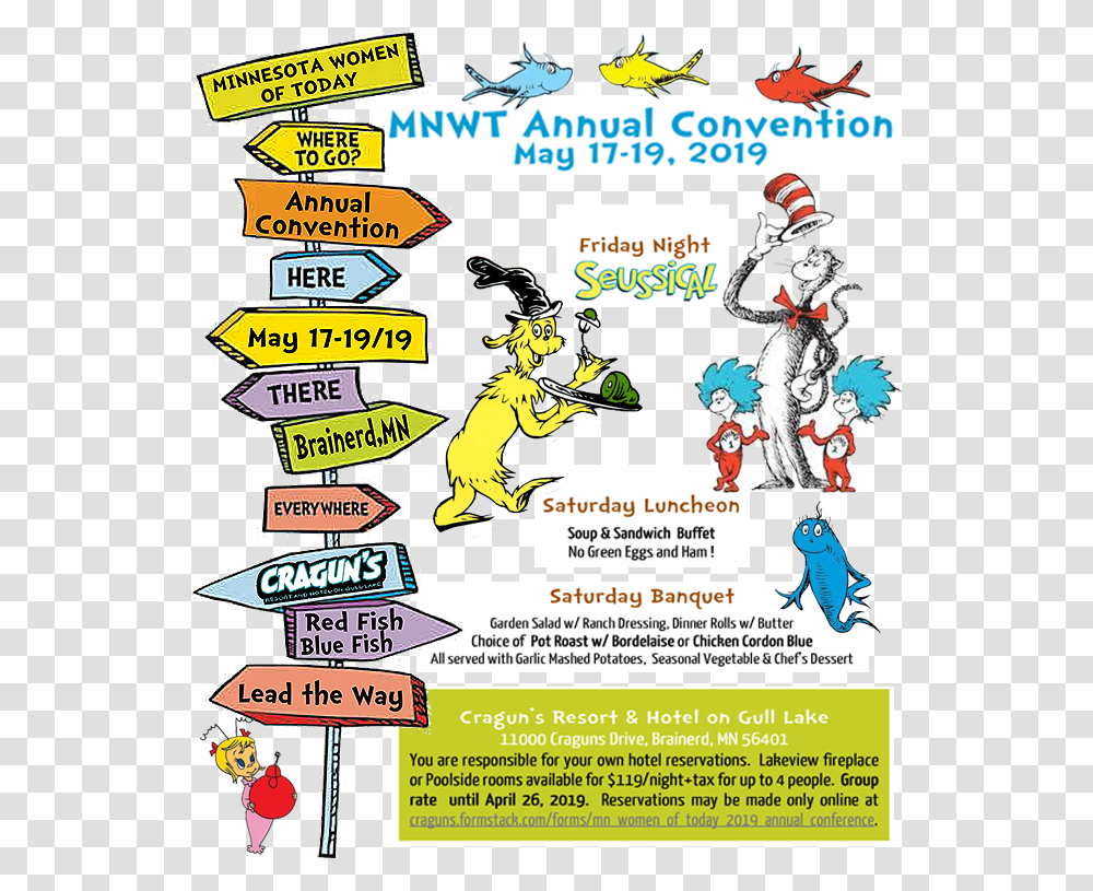 2019 Mnwt Annual Convention Dr Seuss, Advertisement, Poster, Flyer, Paper Transparent Png