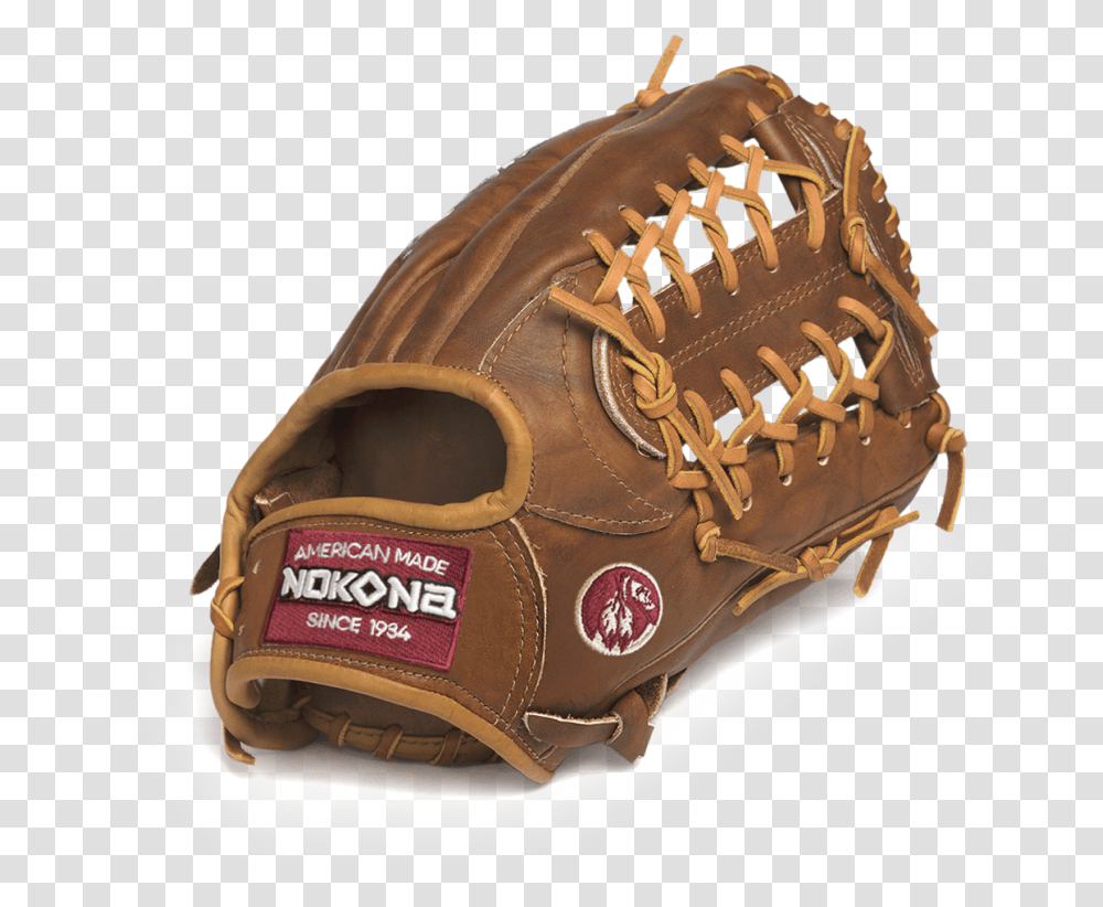 2019 Nokona Walnut Baseball Outfielder Glove 1275 W 125 Nokona Outfield Glove, Clothing, Apparel, Team Sport, Sports Transparent Png