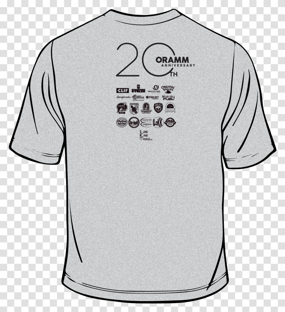 2019 Oramm Tshirt Back Active Shirt, Apparel, T-Shirt, Sleeve Transparent Png