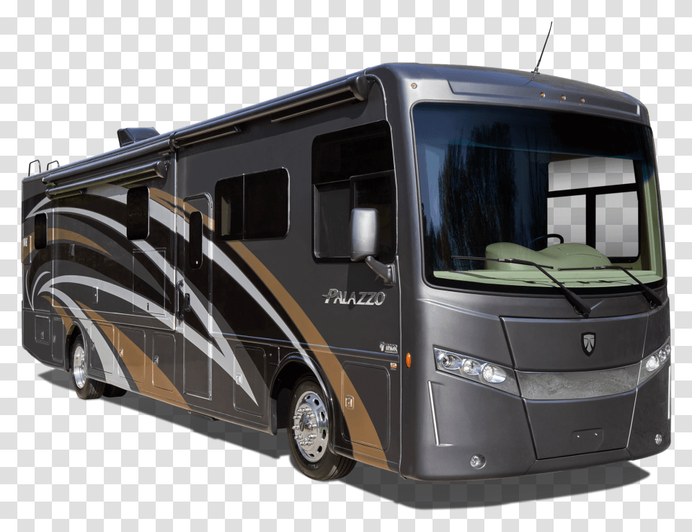 2019 Palazzo Class A Diesel Motorhome Thor Motorhome, Van, Vehicle, Transportation, Bus Transparent Png