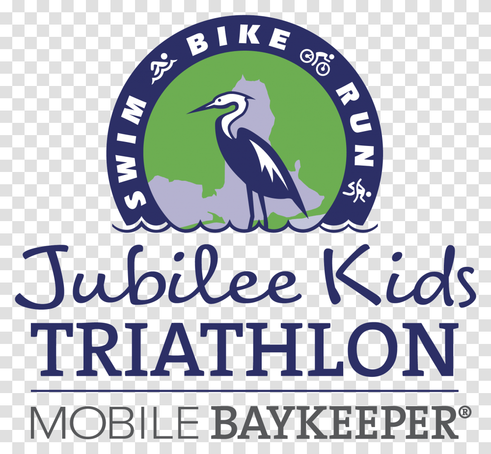 2019 Publix Jubilee Kids Triathlon, Waterfowl, Bird, Animal, Heron Transparent Png