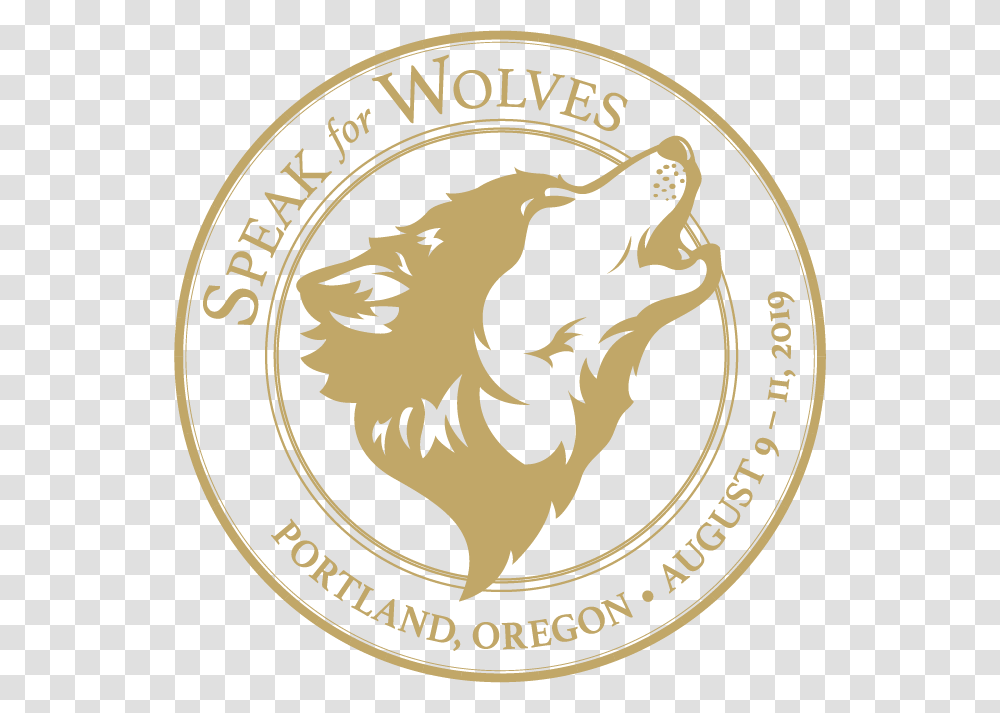 2019 Speak For Wolves Logo Emblem, Trademark, Badge, Painting Transparent Png