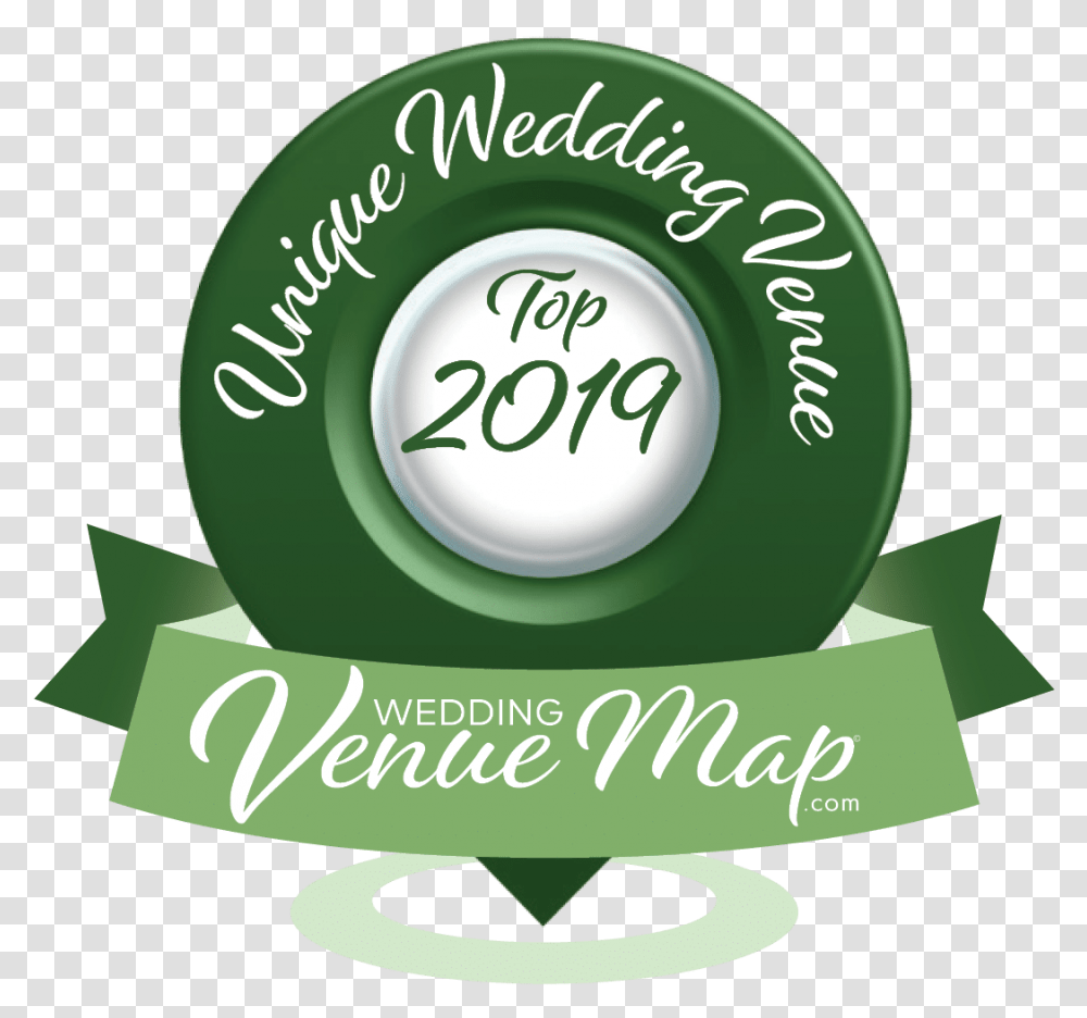 2019 Top Unique Wedding Venue Badge Illustration, Plant, Word, Label Transparent Png