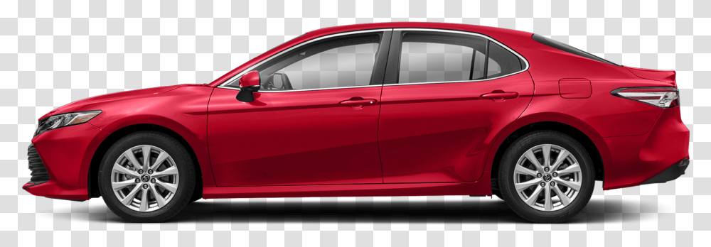 2019 Toyota Camry Side View Red Camry Side View, Car, Vehicle, Transportation, Automobile Transparent Png