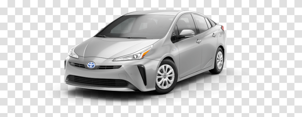 2019 Toyota Prius 2019 Toyota Prius Silver, Car, Vehicle, Transportation, Sedan Transparent Png