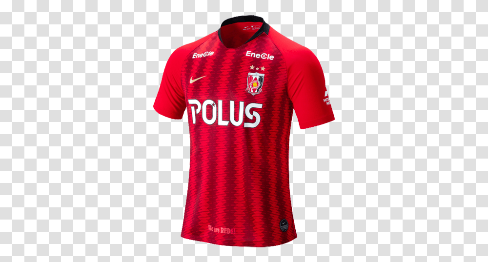 2019 Urawa Red Diamond Home Jerseys Shirt Gamba Osaka, Clothing, Apparel, Person, Human Transparent Png