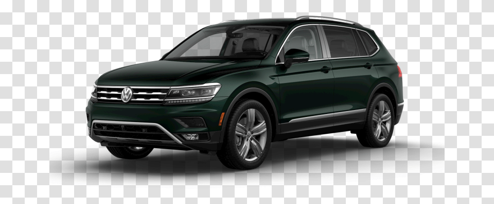 2019 Volkswagen Tiguan Dark Moss Green Metallic 2018 Black Tiguan Sel, Car, Vehicle, Transportation, Automobile Transparent Png