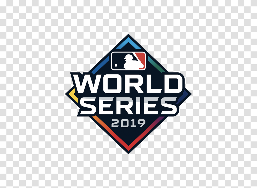 2019 World Series Major League Baseball Logo, Symbol, Trademark, Text, Graphics Transparent Png