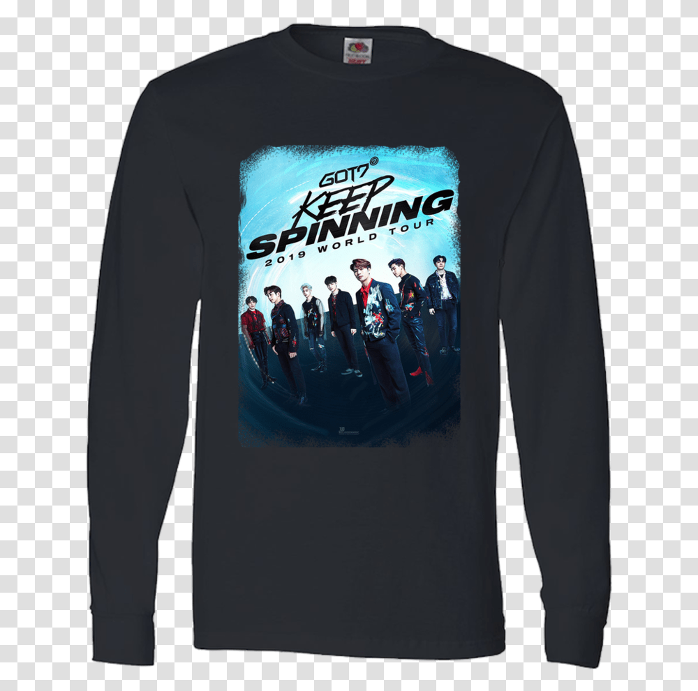 2019 World Tour Keep Spinning Blackpink Long Sleeve, Apparel, Person, Human Transparent Png