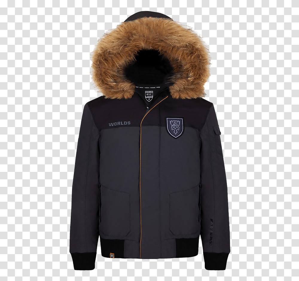 2019 Worlds Manager's Coat, Apparel, Jacket, Hood Transparent Png