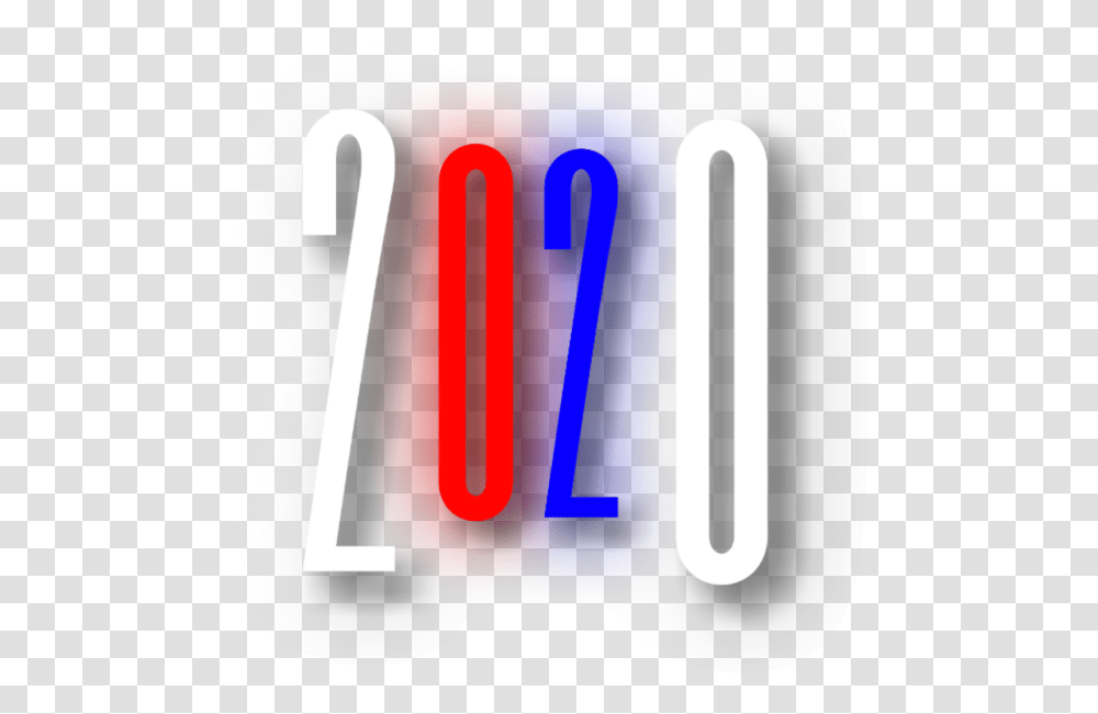 2020 2020year Year Newyear Happynewyear New Color Happy New Year 2020 In Red Colour, Light, Neon Transparent Png