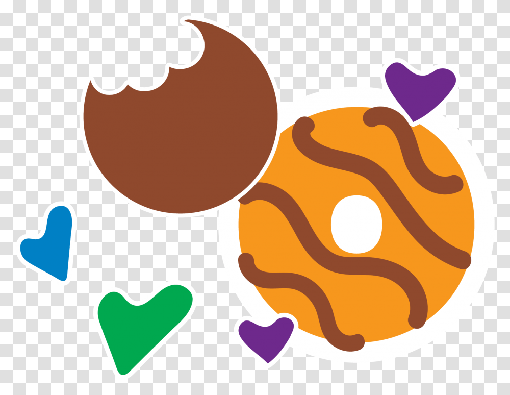 2020 A Digital Cookie And Hearts, Sweets, Food, Bread, Bun Transparent Png