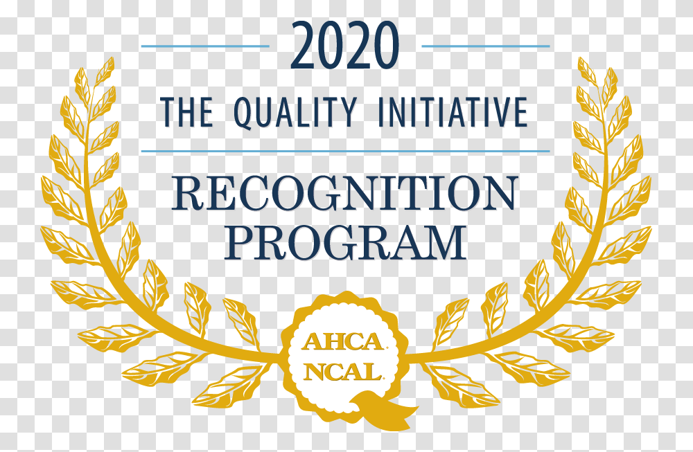 2020 Ahca Award Quality Initiative Recognition Program, Label, Advertisement, Paper Transparent Png