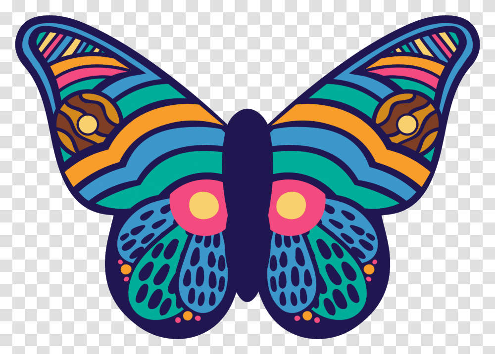 2020 Butterfly Decorative, Pattern, Purple Transparent Png