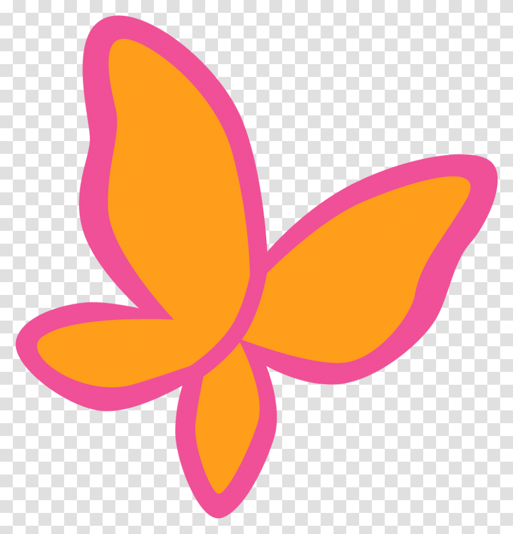 2020 Butterfly Pink Orange, Pattern, Floral Design Transparent Png