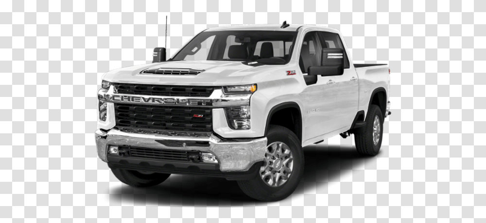 2020 Chevy Silverado 2500 White, Vehicle, Transportation, Truck, Pickup Truck Transparent Png