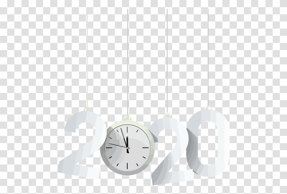 2020 Clock Wall Pendulum For Happy Year 2020 Happy New Year Clock, Analog Clock, Clock Tower, Architecture, Building Transparent Png
