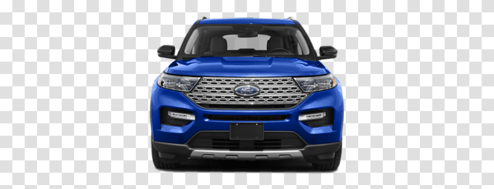 2020 Ford Explorer Front View, Car, Vehicle, Transportation, Windshield Transparent Png