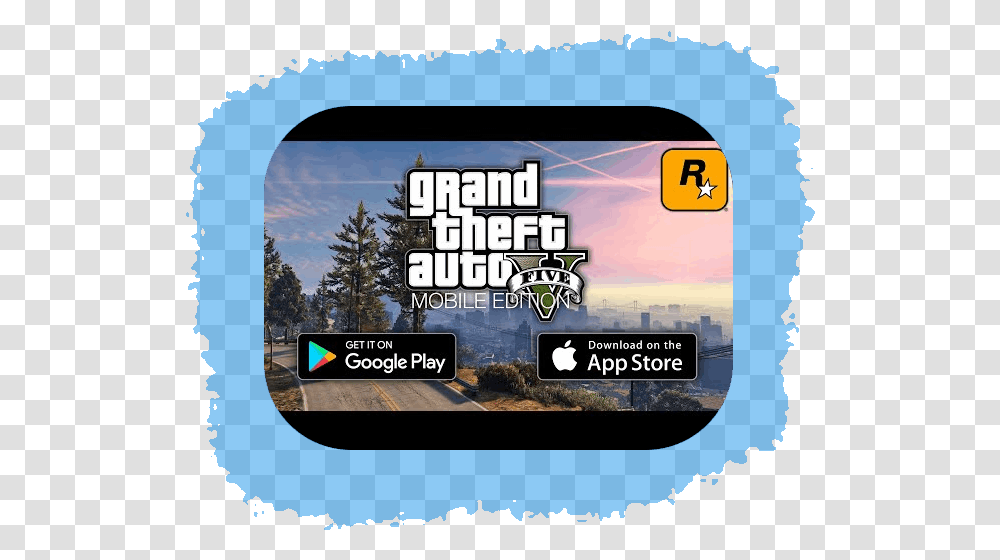 2020 Gta 5 Mobile Download Android And Ios Devices Phone Gta 5 Mobile Download, Grand Theft Auto, Text Transparent Png