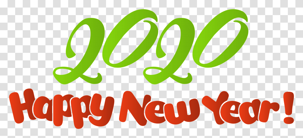 2020 Happy New Year Clip Art Image 2025445 Dot, Text, Alphabet, Plant, Logo Transparent Png