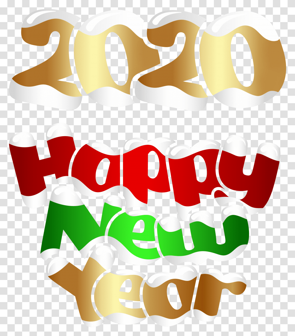 2020 Happy New Year Clip Art Image Happy New Year 2020, Hand, Fist, Text, Teeth Transparent Png
