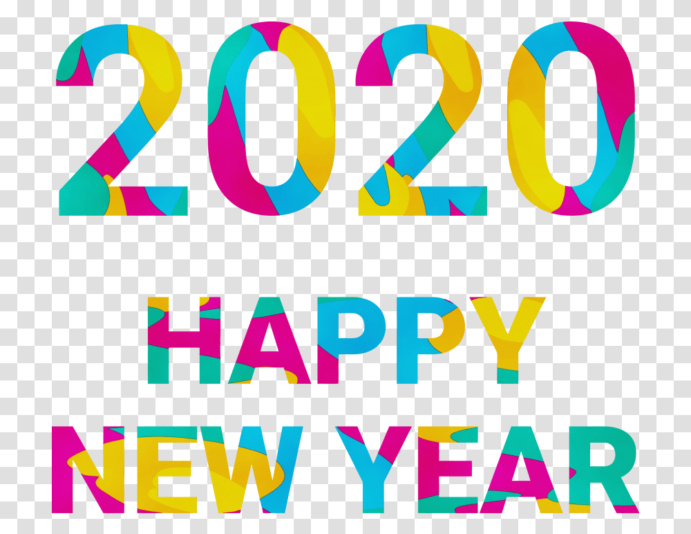 2020 Happy New Year Image Happy New Year 2020 Image Hd, Text, Alphabet, Number, Symbol Transparent Png