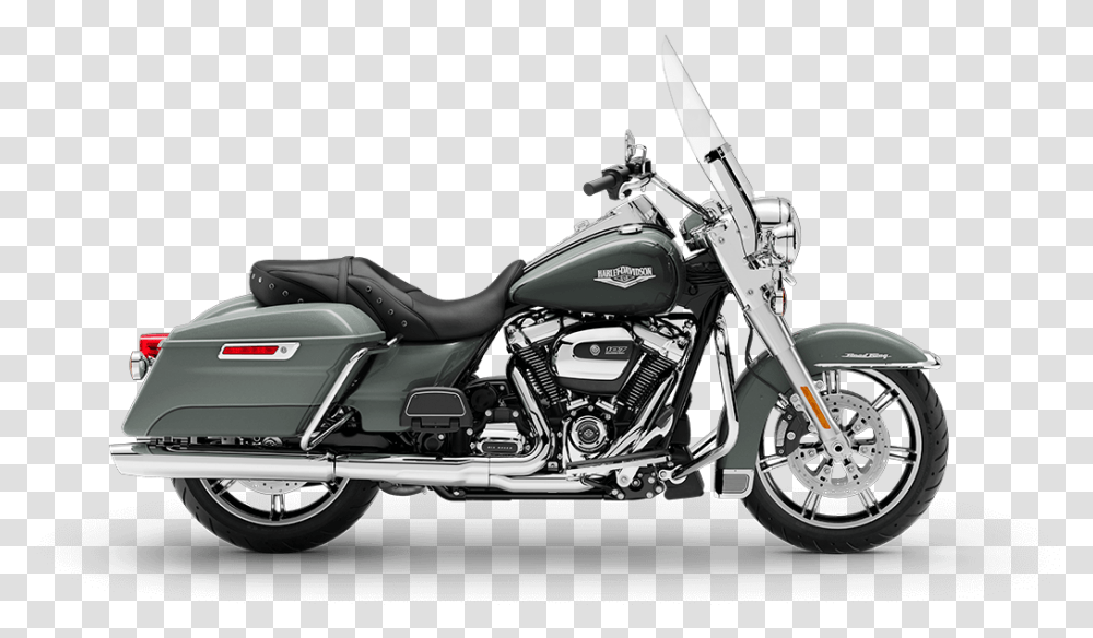 2020 Harley Davidson Road King, Motorcycle, Vehicle, Transportation, Machine Transparent Png