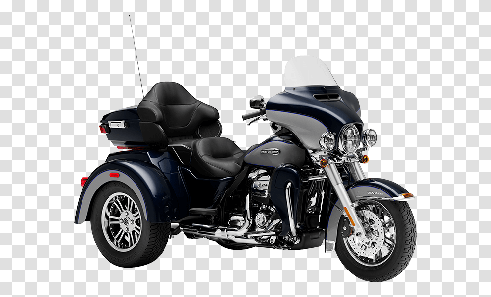 2020 Harley Davidson Trike 2020 Harley Davidson Tri Glide Cvo, Motorcycle, Vehicle, Transportation, Wheel Transparent Png