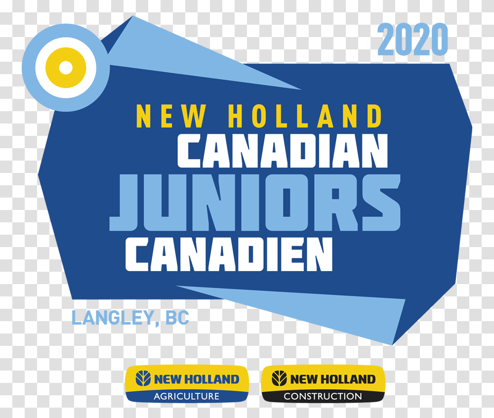 2020 New Holland Canadian Juniors 2020 World Junior Curling Championships, Advertisement, Poster, Flyer, Paper Transparent Png