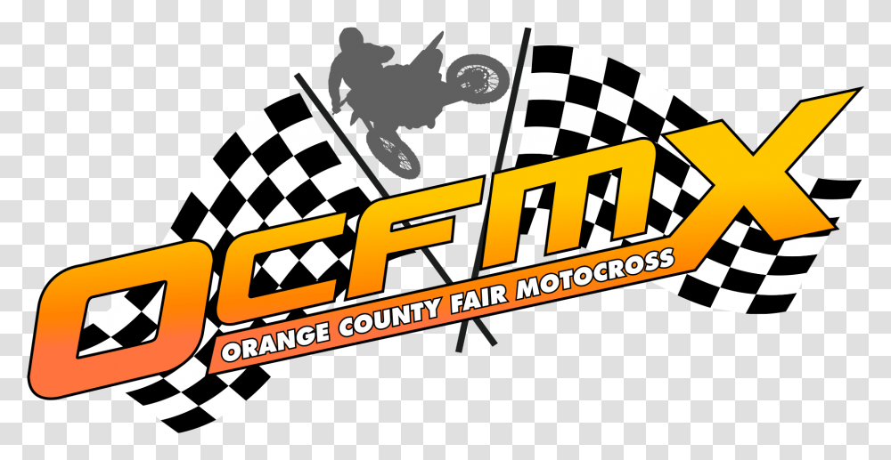 2020 Ocfmx Schedule Orange County Fair Speedway Language, Text, Bulldozer, Vehicle, Transportation Transparent Png